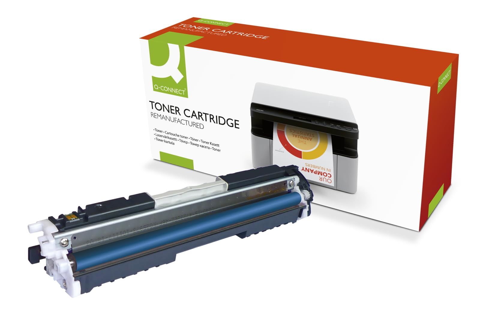 Q-Connect Compatible Solution HP 126A Cyan Laserjet Toner Cartridge CE311A