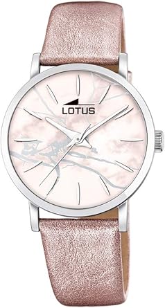 Lotus Reloj Analógico para Mujer de Cuarzo con Correa en ...