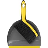 Dustpan and Broom Set Small &ndash; Mini Handheld Dustpan and Brush Combo for Home, Desktop, Sofa, Cat Litter, Car, Camping &amp; Small Space Cleaning