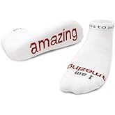 notes to self Socks - Daily Affirmations, Inspirational Socks for girls & boys