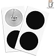 10PCS Black NFC Tags NTAG215 NFC Stickers NFC Lables Compatible with Android & iPhone 504 Bytes Memory Fully Programmable-Timeskey NFC