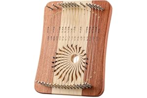 RD MUSIC Hluru lyre harp 17/31 strings Harpika (31 strings, North American Hard Maple + Zambian Pear)