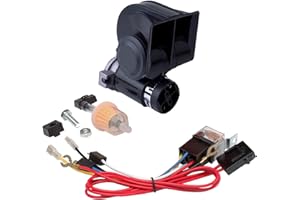 AOLIHAN Horn,Air Horn for Truck,Super High Pitched Train Horn for Car, Waterproof Snail Horn for Motorcycles, Cars, trucks, t