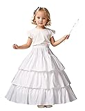 BEAUTELICATE Girls Petticoat 100% Cotton Crinoline
