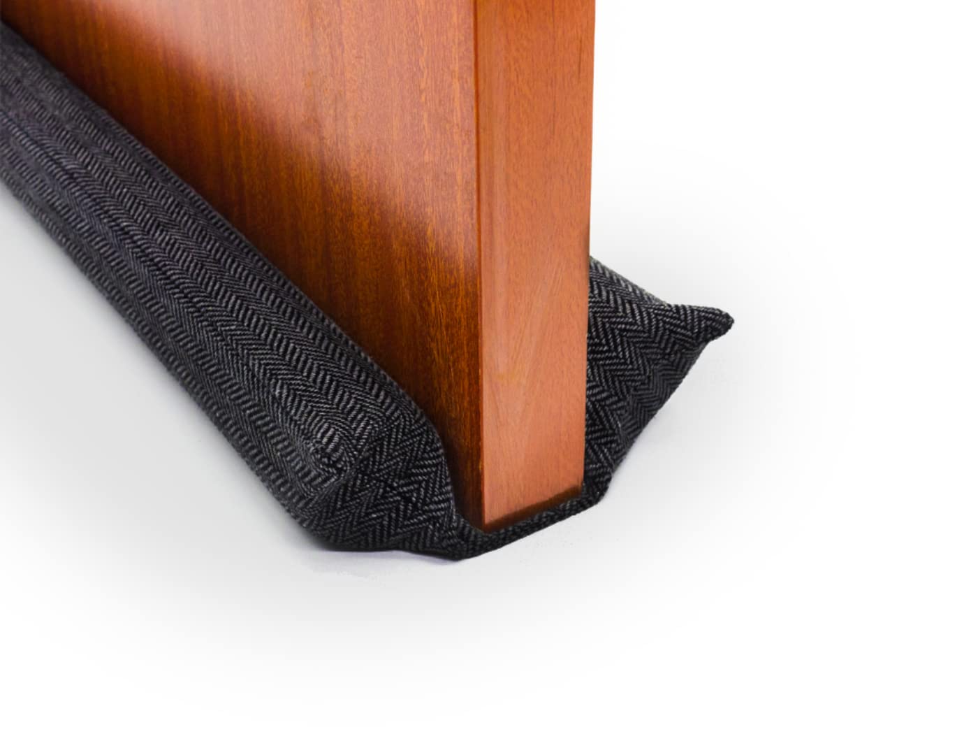 Draught Excluder for Doors and Windows. Reusable and Washable Double Draft Excluder, Sound Insulation, Cold, Wind, Light, Dust, Pollen, Insects. Adjustable 80-90cm.