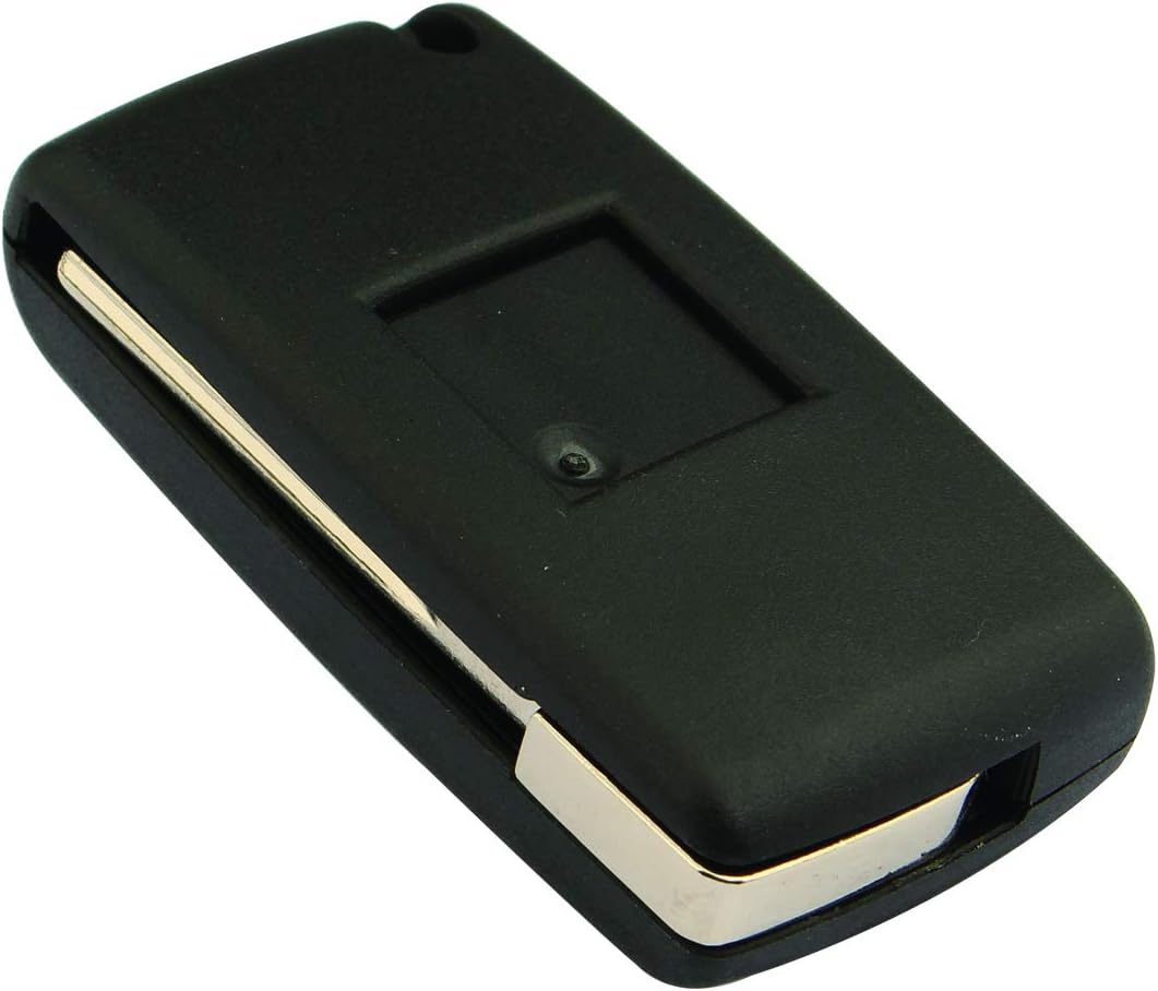 Futheda 3 Buttons Flip Folding Remote Key Fob Case Cover Shell Replacement Compatible with C2 C3 C4 C5 C6 C8 C-Quatre C-Triomphe Xrasa Picasso 307 407 CE0523 HU83 Blade - Image 3