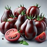 22Day Seeds: Seeds Black Truffle Japanese Tomato/Indeterminate Type/Non GMO/Heirloom