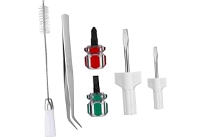 Housoutil Sewing Machine Cleaning Set with Double-headed Brushes and Screwdriver 6pcs Repair Kit for Home Sewing Machine Main