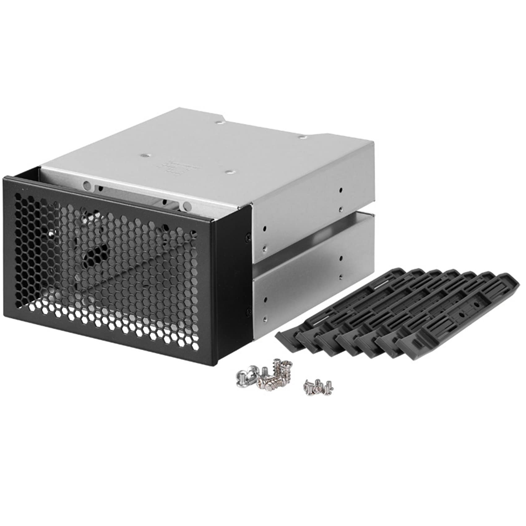 Fladhheg 3.5 Inch HDD Cage Rack - Hard Drive Tray for 3 HDDs