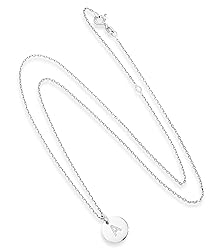 Miabella 925 Sterling Silver or 18K Yellow Gold
