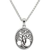 Keith Jack Jewelry, Tree of Life Necklace Petite Pendant, Sterling Silver