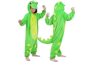ROC PARTY Kids Animal Costume Dress Up - Unisex Dress-Up Outfit for Halloween, Cosplay & Parties for Boys & Girls 4-12 Years