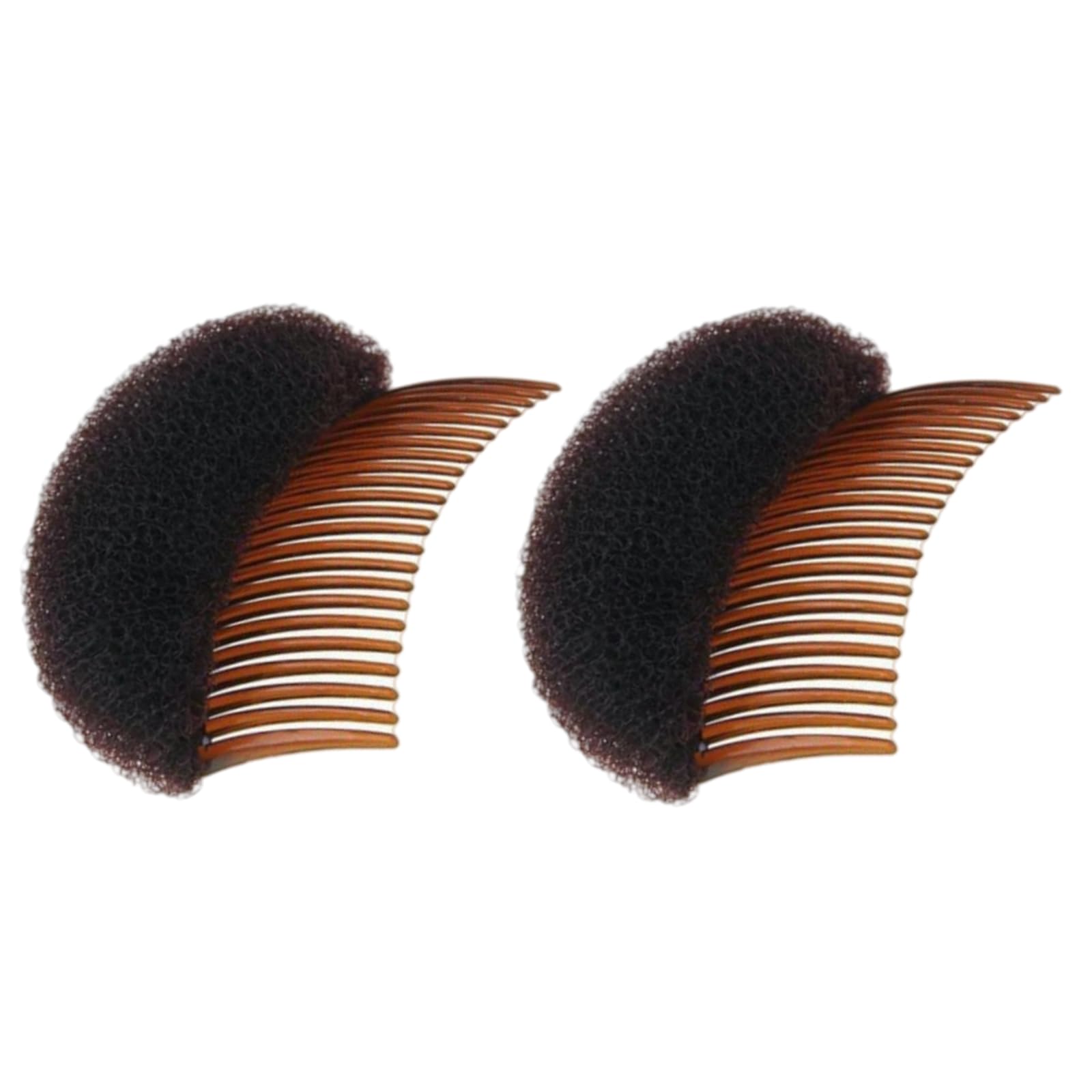 Photo 1 of 2 Pcs Women's Hair Styling Accessories - Soft Foam Hair Inserts, Bump Up Pads, Clip Bun Maker and Braid Tool Clips and Barrettes Hair Accessories
