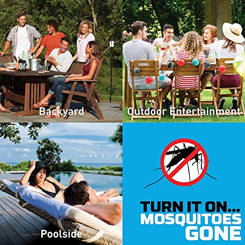 Thermacell Patio Shield Torch Mosquito Repeller; Adjustable Height