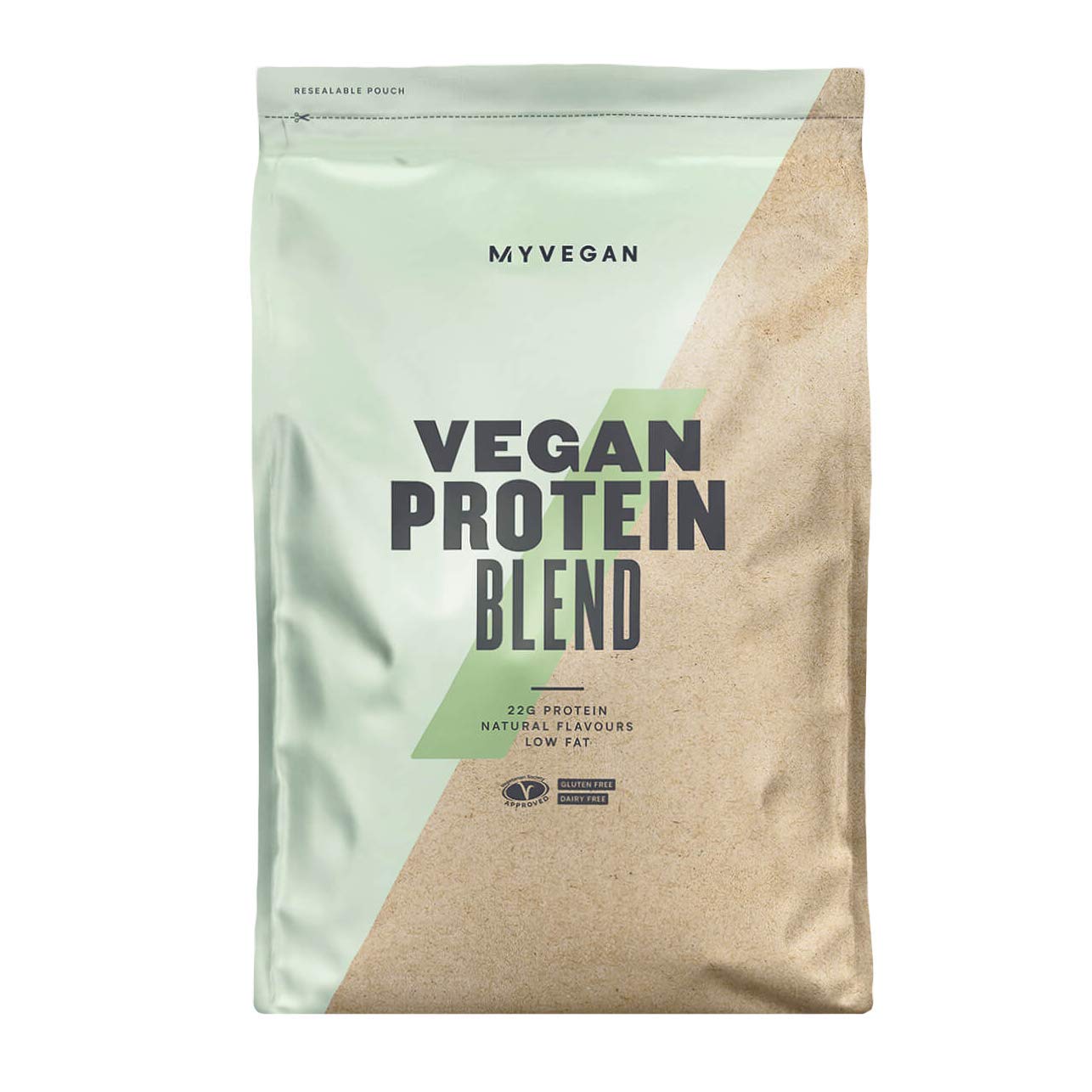 MyVegan Protein Blend by MyProtein. Natural Vegan Protein Powder with 5g of BCAAs. Great Tasting Strawberry Flavoured Plant Based Pea Protein. Gluten-Free and Low in Sugar - 1kg (33 Servings)