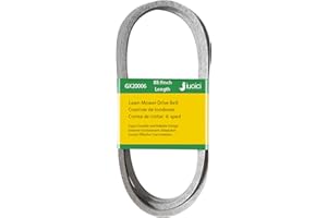 JIUOICI 2025 Upgraded GX20006 UC30568 Traction Drive Belt 88.9 inch Compatible with John Deere D110 D125 D130 D140 D155 D160 D170 S100 S120 S130 S160 LA115 LA145 Lawn Tractor Mower, More Durable and Reliable
