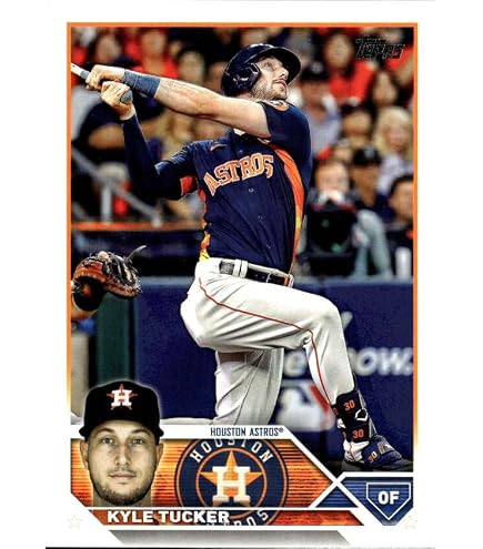 Amazon.com: 2023 TOPPS #461 KYLE TUCKER HOUSTON ASTROS BASEBALL