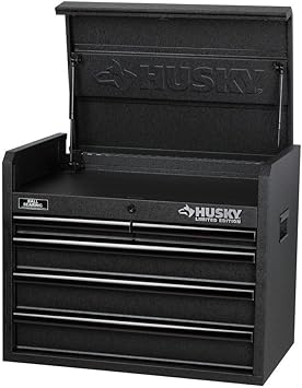 Amazon Com Husky 26 In 5 Drawer Tool Chest Textured Black Home