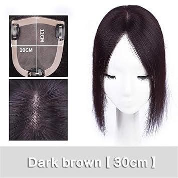 Amazon Com Remeehi Whole Hand Made Hair Patch On Top Of Head