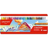 Neocolor I Water-Resistant Wax Pastels, 30 Colors