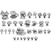 Green Stuff World for Models and Miniatures - Wild Mushrooms 11608