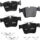 Bendix Premium SBM1872 Semi-Metallic Rear Brake Pads for Mercedes-Benz C43 AMG 2023-2017, C450 AMG 2016, GLC43 AMG 2023-2017, GLC250 2018-2017, GLC300 2023-2016, GLC350e 2020-2018