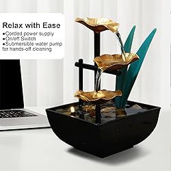 Small Indoor Relaxation Tabletop Fountain and