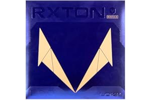 PPBIGU Wang Hao Loki RXTON 5 Table Tennis Rubber, RXTON V Sticky and High Density Sponge Ping Pong Rubber, Max Thickness, Hard