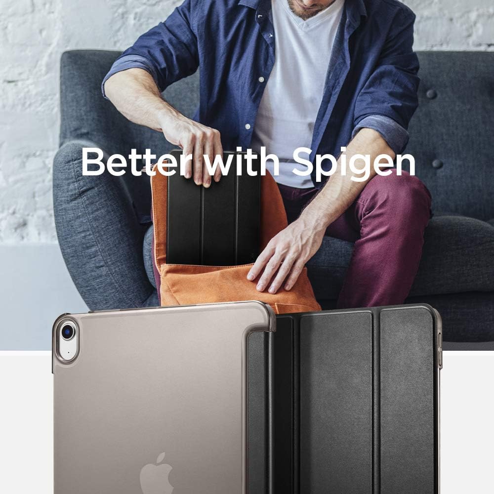 Spigen Smart Fold Compatible with iPad Air 5th Generation 10.9 inch (2022) and iPad Air 4th Generation (2020) 10.9 inch - Black - Image 4