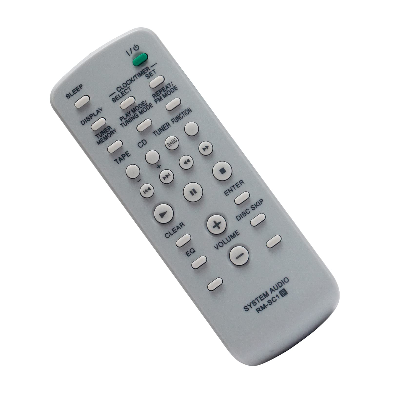 RM-SC1 Replacement Remote Control -VINABTY-fit for Sony Mini Hi-Fi Component System RMSC1 remote control CMT-NE3 MHC-GX450 MHC-GX250 MHC-RG100 MHC-RG121 CMT-GPX5