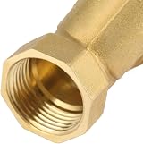 Akozon 1" BSP Brass Y Strainer Filter Valve Connector for Water Oil Separation view 5