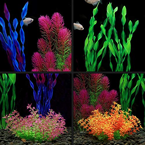 image for MyLifeUNIT Artificial Aquariums Plants Plastic Fish Tank Plants for Aq