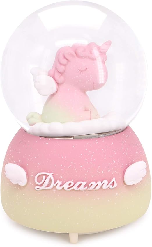 musical snow globe for baby girl