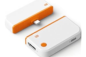 Tangxi Wireless HDMI Transmitter and Receiver Kit, 50ft Range USB C to HDMI Adapter for Streaming, Gaming, Business Presentat