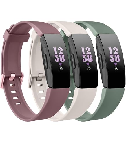 WIIKAI Bracelet Silicone De Rechange Pour Fitbit Ace 3 / Inspire 2 – Confortable, Doux Et Résistant, Noir Ou Couleurs Au Choix