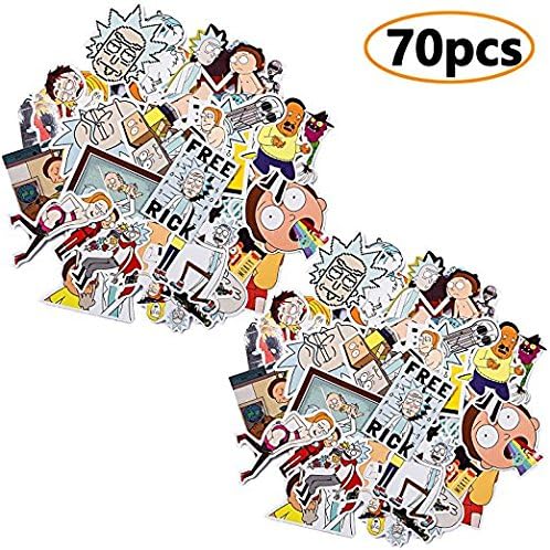 70 Pcs Car Stickers, Decals For Skateboard and Laptop