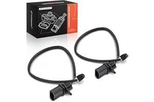 A-Premium Front Disc Brake Pad Wear Sensors Compatible with Porsche Macan 2015 2016 2017 2018, V6 3.0L 3.6L, Petrol, 2-PC Set