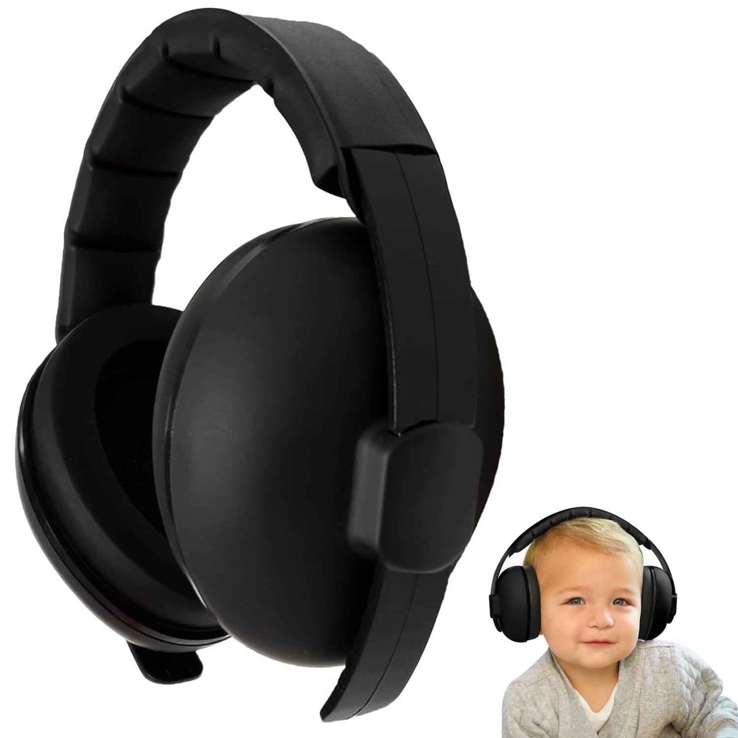 YANKUIRUI Baby Ear Defenders Noise Cancelling Headphones Ear Protection Adjustable Earmuff For Age 3 months To 3 Years At Firework, Concert, Cinema