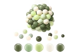 FHRILEK Ball Pit Balls, Safe Non-Toxic BPA-Free Crush-Proof Plastic Balls for Toddlers, Gift for Kids Birthday & Christmas, for Indoor Playpens, Party Decorations & Amusement Activities