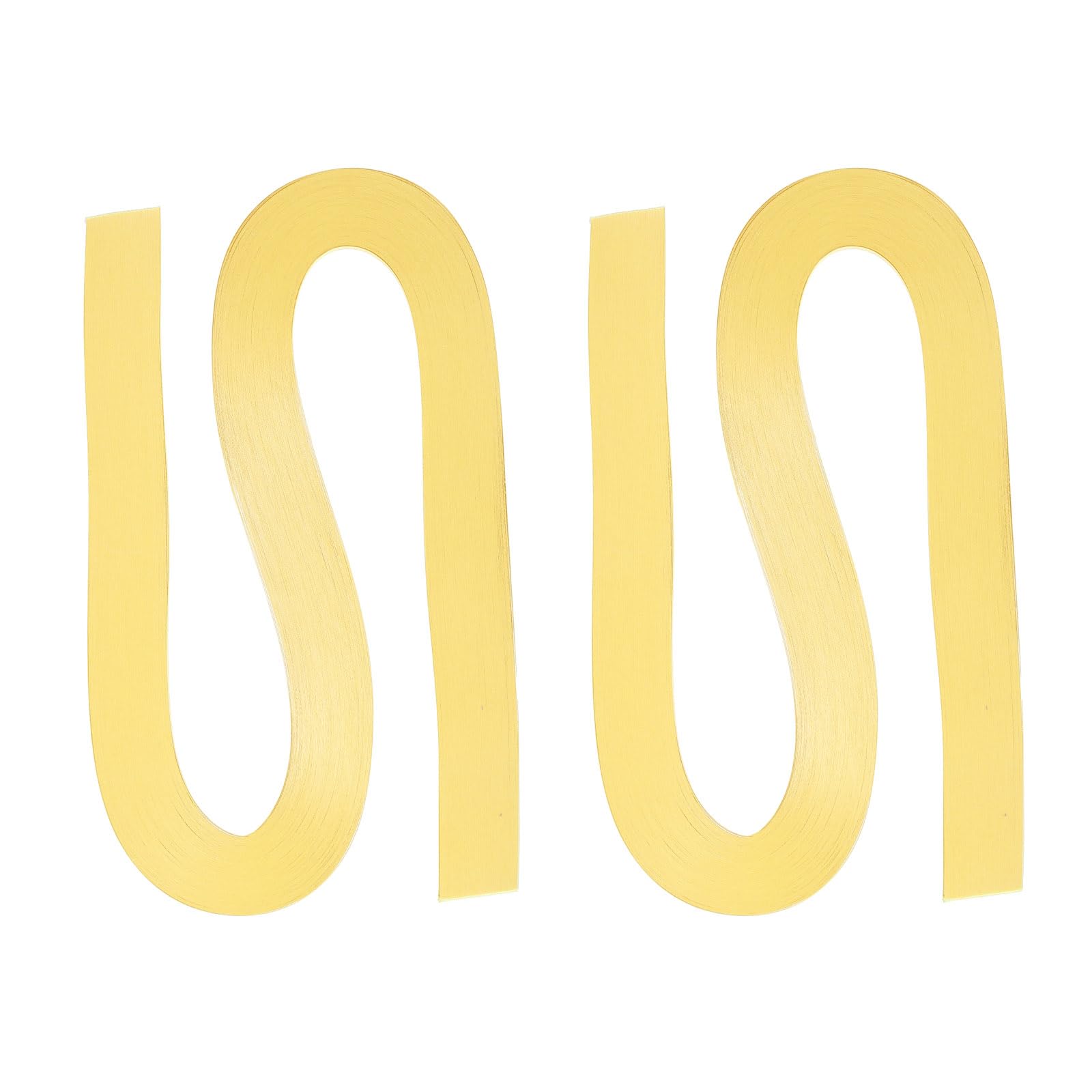 PATIKIL 240pcs Quilling Strips Paper 3mm(1/8") 54cm Origami Paper Quilling Strip for Art DIY Hand Craft Christmas, Light Yellow