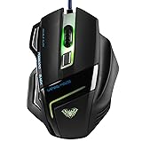 Wired Gaming Mouse, Ergonomic Computer 7-Button