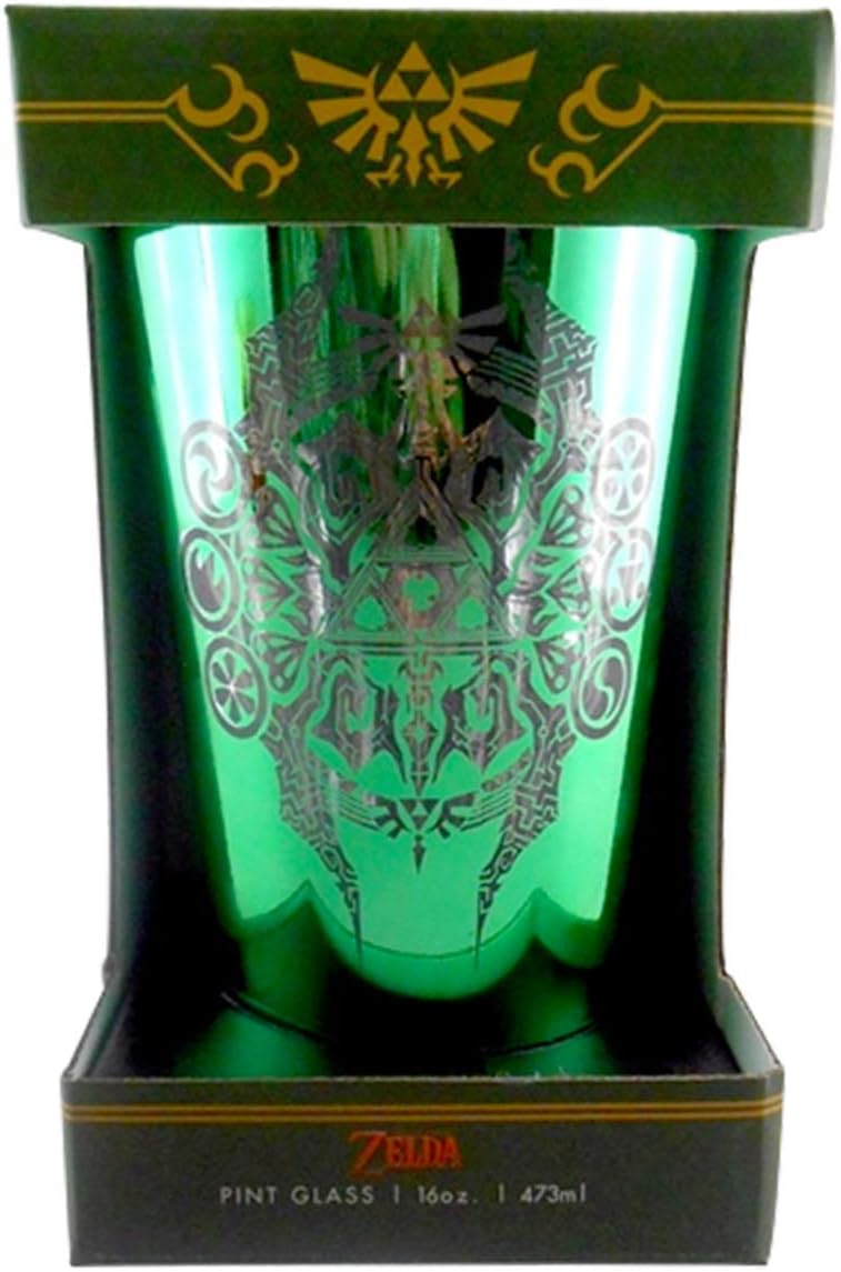 Just Funky JustFunkyGIFJFY014 Nintendo 4 Zelda Pint Glass Set - Image 5