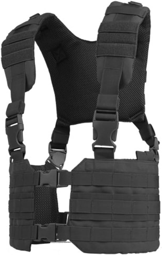 Condor MCR7 Ronin Chest Rig - MOLLE/PALS Compatible, Quick Release, Adjustable Tactical Harness