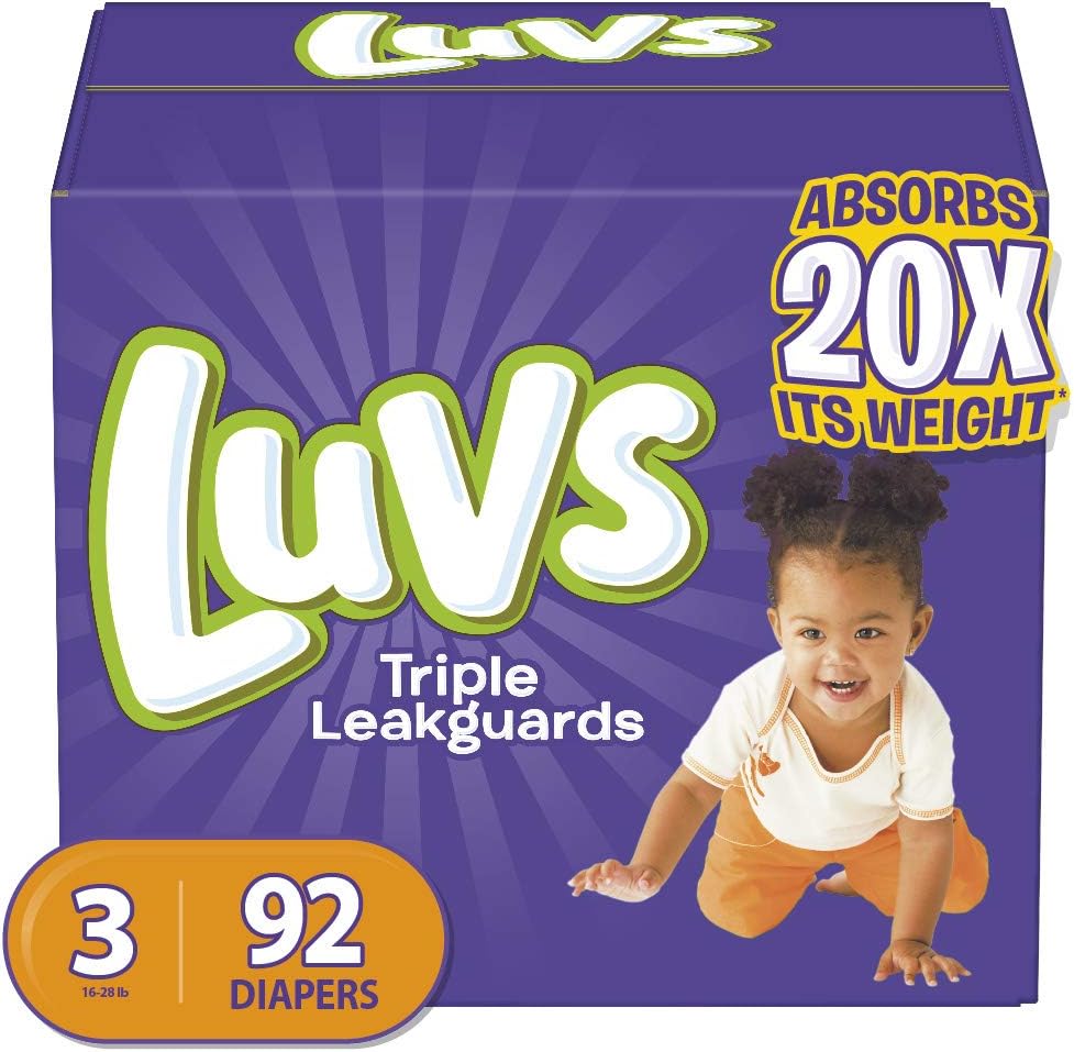 luvs triple leakguard size 3