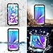 VEGO Note 5 Waterproof Case, IP68 Fully Sealed Waterproof, Snowproof and Dustproof, Rugged Shockproof Protective Phone Case Cover with Kickstand for Samsung Galaxy Note 5 (Black)