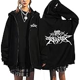 SKZ New Album ATE Hoodie Jacket Felix Hyunjin Bangchan LeeKnow Minho World Tour Zippered Sweatershirt Jacket