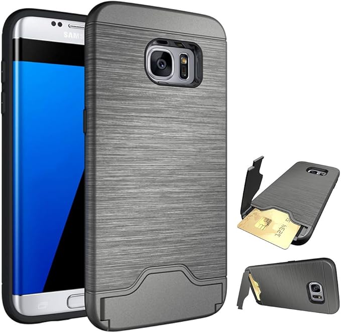 Phone Case for Samsung Galaxy S7 Edge Cases with Credit