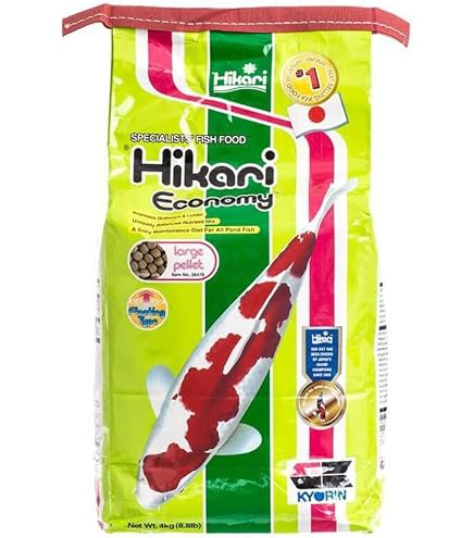 Tetra Pond Wheatgerm Fish Food Sticks - 1.4kg (7L), For All Pond Fish Ages, Promotes Color & Growth