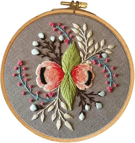 Amazon Co Jp モダンなクロスステッチクラフト刺繍スターターキットパターン手作りクロスステッチキット針仕事キット ホーム キッチン