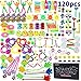 Amy&Benton 120PCS Treasure Box Prizes for Classroom, Kids Birthday Party Favors for Goodie Bag Fillers, Assorted Pinata Fillers, Bulk Party Toy Assortment primary